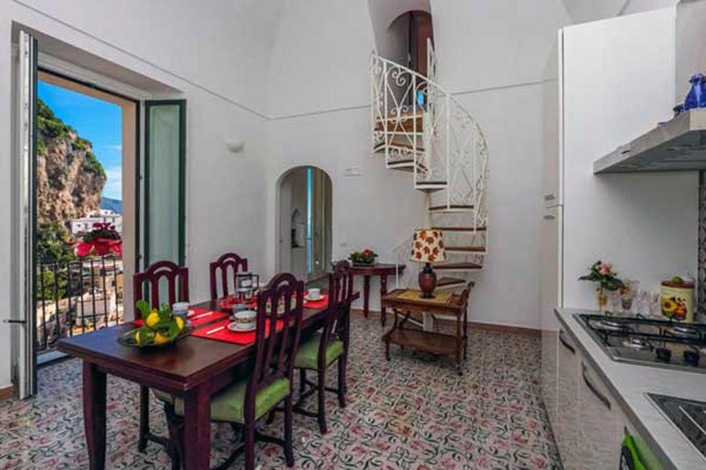 Amalfi Antica Lägenhet Atrani Rum bild